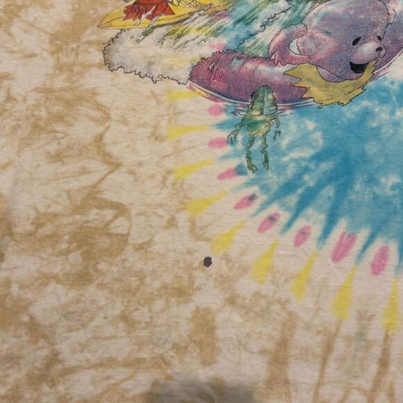 Vintage Grateful Dead "Surfing Skeletons" tie-dye t-shirt - Picture 4 of 6